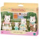 Famille chat latte 4 figurines et accessoires sylvanian families-lilojouets-morbihan-bretagne