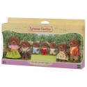 FAMILLE CHIENS LABRADOR CHOCOLAT SYLVANIAN FAMILIES