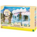 LE TRAIN A VAPEUR ARC-EN-CIEL AVEC BEBE FENNEC - SYLVANIAN FAMILIES
