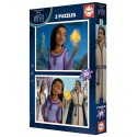 PUZZLES ASHA WISH DISNEY 2X20 PIECES 28X20CM