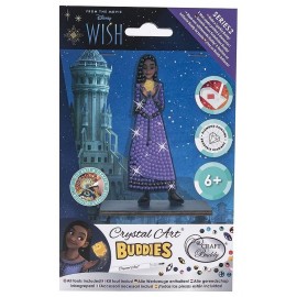 FIGURINE A DIAMANTER ASHA MOVIE WISH DISNEY CRYSTAL ART