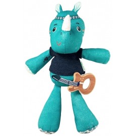 PELUCHE MUSICALE RHINO MARIUS 33CM