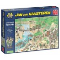 PUZZLE COMIC JUNGLE TOUR 1000 PIECES 68X49CM - JAN VAN HAASTEREN