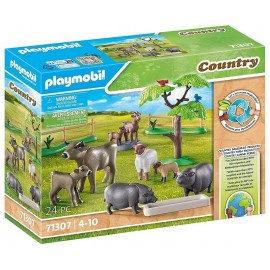 71307 ANIMAUX DE LA FERME PLAYMOBIL COUNTRY-LiloJouets-Morbihan-Bretagne