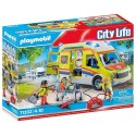 71202 AMBULANCE AVEC EFFETS LUMINEUX PLAYMOBIL CITY LIFE