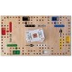 Jeu tac-tik pocket - plateau bois modulable - 54 cartes - variante jeu de tock-lilojouets-morbihan-bretagne