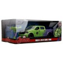 VOITURE DODGE RAM 1500 VERT 1.24E METAL AVEC FIGURINE HULK
