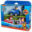 PACK 3 VEHICULES PAT PATROUILLE 9CM A RETROFRICTION
