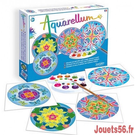 AQUARELLUM MANDALAS ANIMAUX-jouets-sajou-56