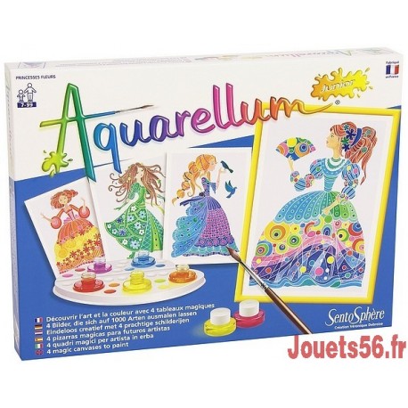 AQUARELLUM JUNIOR PRINCESSE FLEUR -jouets-sajou-56