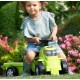 Porteur tracteur vert 85cm garni avec remorque 6 pieces-lilojouets-questembert-muzillac-morbihan