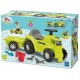Porteur tracteur vert 85cm garni avec remorque 6 pieces-lilojouets-questembert-muzillac-morbihan