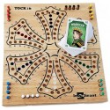 JEU DE TOCK PLIABLE EN BOIS - 6 JOUEURS - 28x25CM