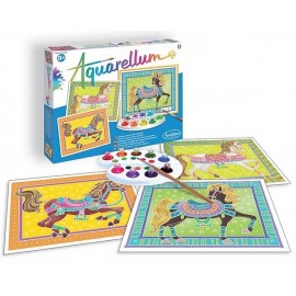 AQUARELLUM CHEVAUX EN PARADE-jouets-sajou-56