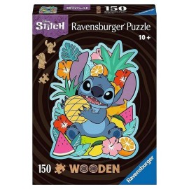 PUZZLE BOIS FORME STITCH - 150 PIECES DISNEY