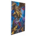 TABLEAU DRAGON CLAN 40X50CM A DIAMANTER - BRODERIE DIAMANT SUR CHASSIS BOIS