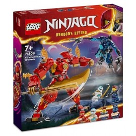 71808 ROBOT ELEMENTAIRE DE FEU DE KAI - LEGO NINJAGO DRAGON'S RISING-LiloJouets-Questembert-Muzillac-Morbihan 71808 ROBOT ELEMENTAIRE DE FEU DE KAI - LEGO NINJAGO DRAGON'S RISING-LiloJouets-Questembert-Muzillac-Morbihan