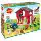 La ferme traditionnelle abrick - avec 5 animaux 2 personnages 1 vehicule-lilojouets-questembert-muzillac-morbihan