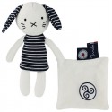 PELUCHE ET DOUDOU CHIEN 23CM MARINIERE ILE D'IROISE TRISKEL 
