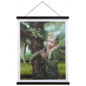 POSTER A DIAMANTER DRAGON KINDRED A.STOKES 35X45CM - CRYSTAL ART