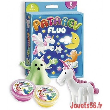 PATAREV FLUO BLISTER 5 POTS-jouets-sajou-56