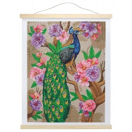 POSTER A DIAMANTER PAON 35X45CM - CRYSTAL ART