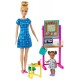 Coffret barbie maitresse d'ecole - poupee 30cm avec eleve et accessoires-lilojouets-questembert-muzillac-morbihan