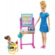 Coffret barbie maitresse d'ecole - poupee 30cm avec eleve et accessoires-lilojouets-questembert-muzillac-morbihan