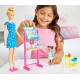Coffret barbie maitresse d'ecole - poupee 30cm avec eleve et accessoires-lilojouets-questembert-muzillac-morbihan