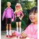 Coffret poupees barbie et ken en roller-lilojouets-questembert-muzillac-morbihan