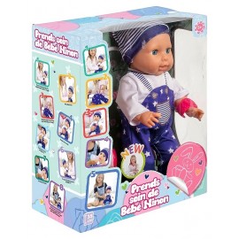 COFFRET DOCTEUR AVEC POUPON NINON 35CM INTERACTIF
