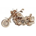 MAQUETTE MOTO AMERICAINE DE ROUTE MECANIQUE EN BOIS 420 PIECES