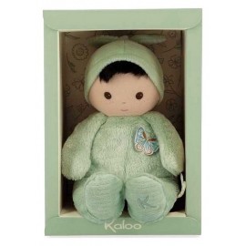 BEBE PILEA POUPON PELUCHE VERT 23CM