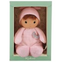 BEBE CAMELIA POUPON PELUCHE ROSE 23CM