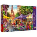 PUZZLE MARCHE AUX FLEURS PARIS 1000 PIECES 68X48CM - TREFL PREMIUM