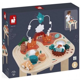 TABLE D'ACTIVITES BOIS LES DINOSAURES