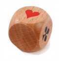 DE D'ATOUT 3CM - BOIS HETRE NATUREL