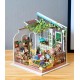 Maquette jardin de miller avec led - maison miniature diy - 20x19x21cm-lilojouets-questembert-muzillac-morbihan