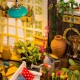 Maquette jardin de miller avec led - maison miniature diy - 20x19x21cm-lilojouets-questembert-muzillac-morbihan