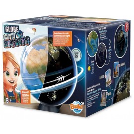 GLOBE TERRESTRE 20CM CITY LIGHT LUMINEUX ET ROTATIF-LiloJouets-Questembert-Muzillac-Morbihan