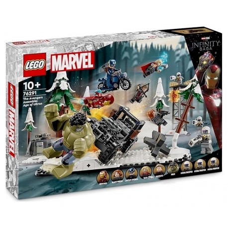 76291 AVENGERS RASSEMBLEMENT L'ERE D'ULTRON - LEGO MARVEL-LiloJouets-Questembert-Muzillac-Morbihan