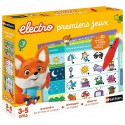 COFFRET ELECTRO PREMIERS JEUX - 60 QUESTIONS ET STYLO SONORE ET LUMINEUX