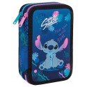 TROUSSE STITCH DISNEY 20X13X6CM - 2 COMPARTIMENTS AVEC ACCESSOIRES 35 PIECES