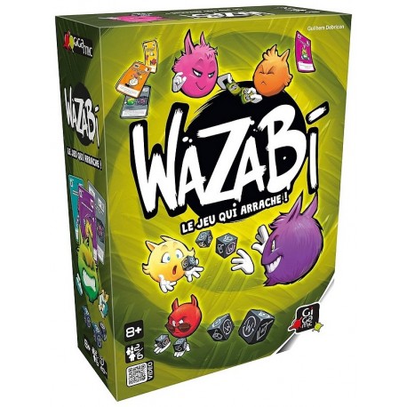 JEU WAZABI - LE JEU DE DES QUI ARRACHE-LiloJouets-Questembert-Muzillac-Morbihan