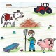 Coffret 10 tampons ma petite ferme personnages a tamponner-lilojouets-questembert-muzillac-morbihan