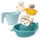 Pack 3 bateaux de bain avec brock - 7 pieces - bb abrick-lilojouets-questembert-muzillac-morbihan