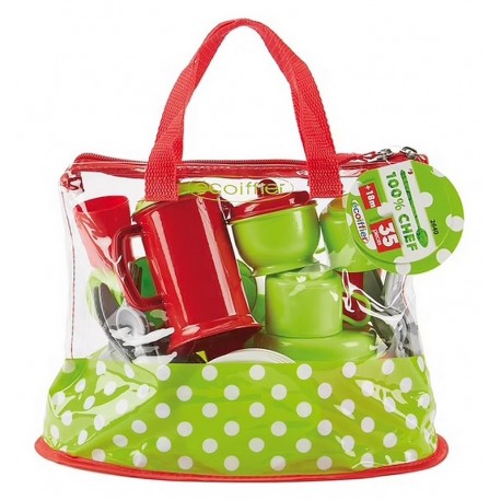 SAC DE DINETTE PLASTIQUE GARNI 34 PIECES-LiloJouets-Questembert-Muzillac-Morbihan