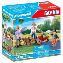 70990 GRANDS-PARENTS AVEC PETIT-FILS - PLAYMOBIL CITY LIFE-LiloJouets-Questembert-Muzillac-Morbihan