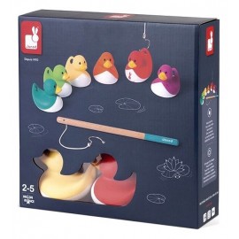 COFFRET PECHE A LA LIGNE EN BOIS DUCKY-LiloJouets-Questembert-Muzillac-Morbihan