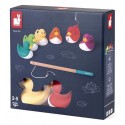 COFFRET PECHE A LA LIGNE EN BOIS DUCKY